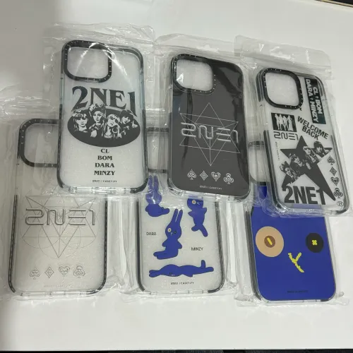 Set 6 Capinhas 2NE1 x CASETIFY para iPhone 15 PRO MAX Kpop K-Pop K Pop