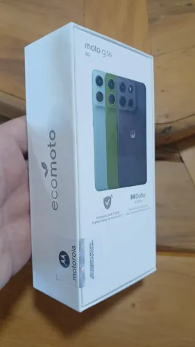 Moto G56 5G 256GB 8GB RAM Verde Lacrado carregador cabo entrego em mãos 
