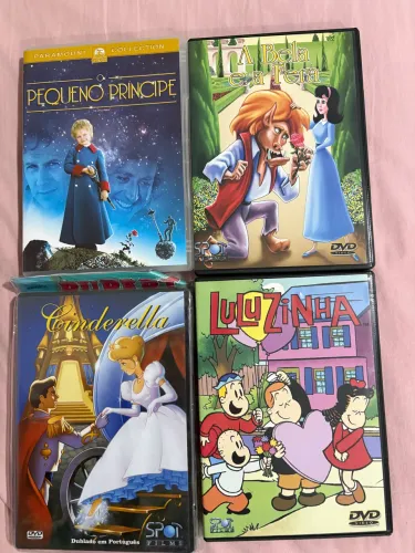 DVDs infantis 
