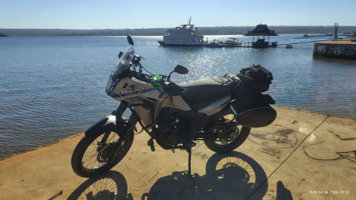 Sahara 300 adventure, 2024 com acessórios e ABS, quitada, ótima, vd/trc