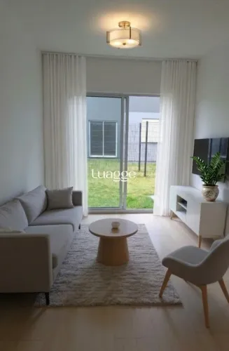 APARTAMENTO NOVO EM CONDOMINIO FECHADO PARA ALUGAR NO BAIRRO GUARUJA - 02 QUARTOS - 01 VAG