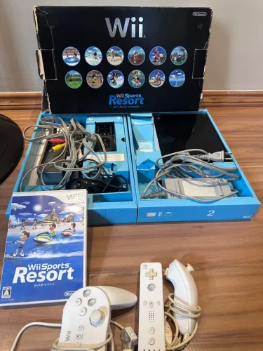 Nintendo wii black Sports resort edição limitada