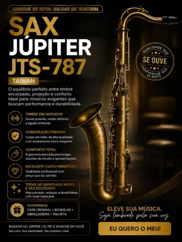 Sax Tenor Jupiter 787 - Taiwan