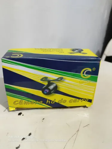 Vende-se uma câmera de ré nova abri ela mas não instalei no meu carro