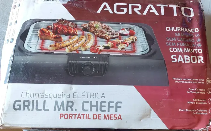 Churrasqueira elétrica Agratto