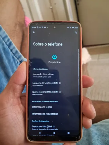 Celular moto g 60