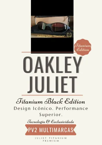 Óculos Juliet Titanium