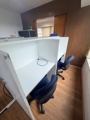 Estação de trabalho, bancadas telemarketing