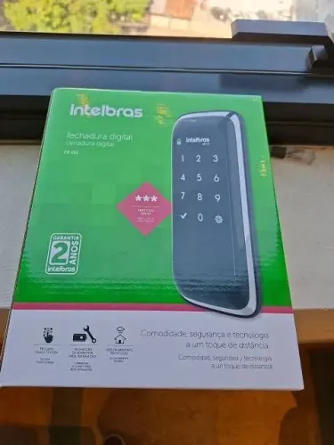 Fechadura eletrônica intelbras