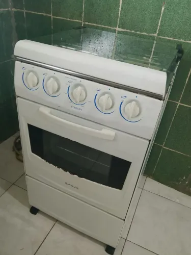 Fogão 4 bocas funcionando