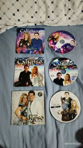 CDs promos banda Calypso víde anúncio