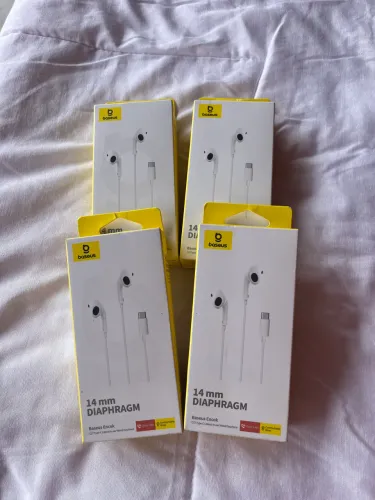 Fone de Ouvido Baseus Encok C17 (Entrada Tipo-C)