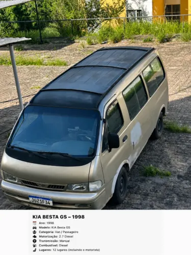 Kia Motors Besta Furgão 2.7 Diesel 2001