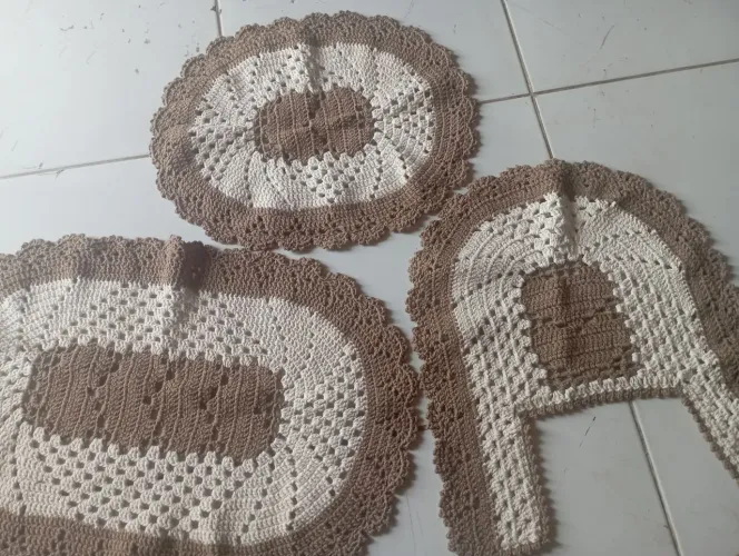 Tapete de crochê