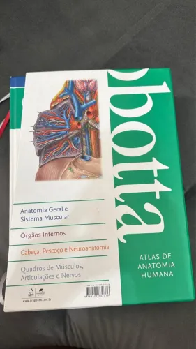 Atlas de Anatomia Humana Sobotta - 4 Livros