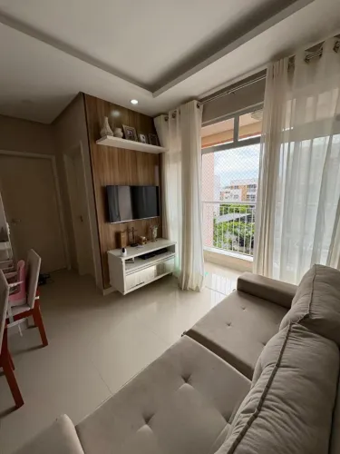 Fino Acabamento 100% Mobiliado c/ 2 Quartos no Residencial Eliza Miranda no 3º Andar