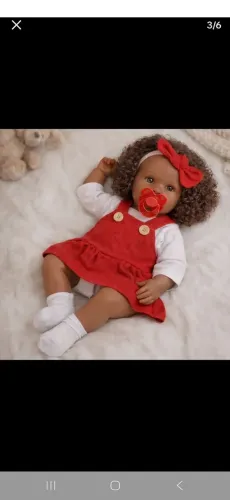 Bebê reborn realista em silicone vinilico 