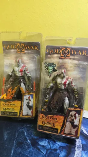 Kit 2 peças Kratos God of War Neca