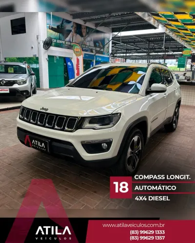 Jeep Compass Longitude 2.0 4X4 Dies. 16V Aut. 2018