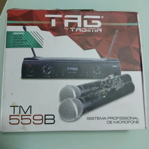 Vendo microfone sem fio