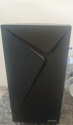 Gabinete Gamer Gamdias Argus E4 Elite, RGB, Mid Tower, Vidro Temperado, Black