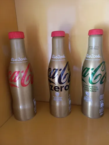 Garrafinhas da Coca-Cola das Paralimpiadas Rio 2016 
