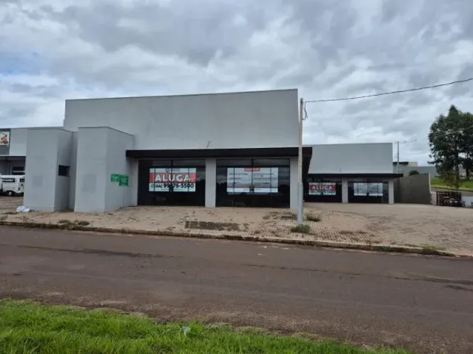 ALUGA-SE SALÕES COMERCIAIS na cidade de PORTO RICO/PR - Jardim Riviera.