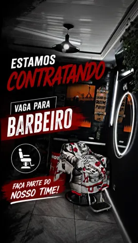 Vaga para barbeiro