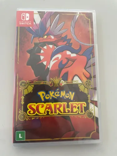 Jogo Pokemon Scarlet - Nintendo Switch Lacrado