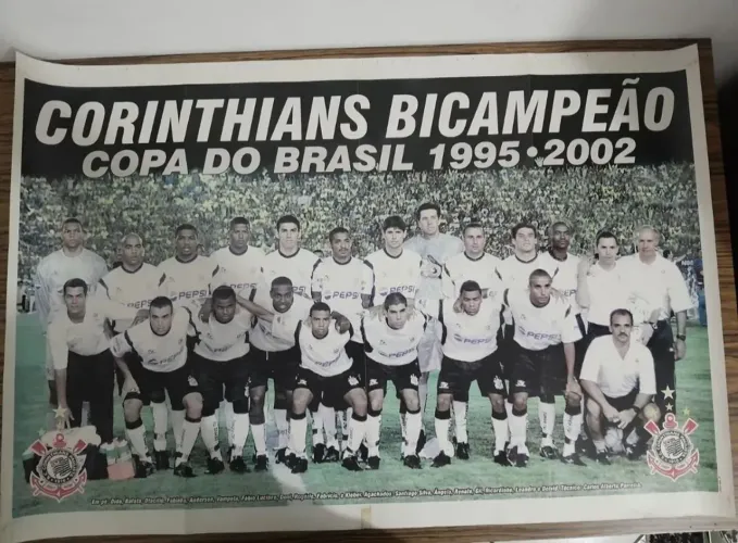 Pôster Corinthians - Campeão Copa do Brasil 2002