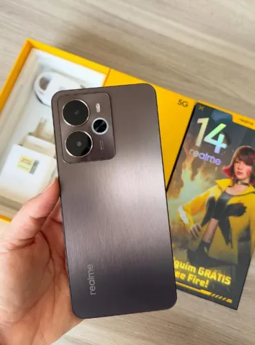 Celular Realme 14 5G 8Ram 256Gb Novo Lacrado Disponivel.