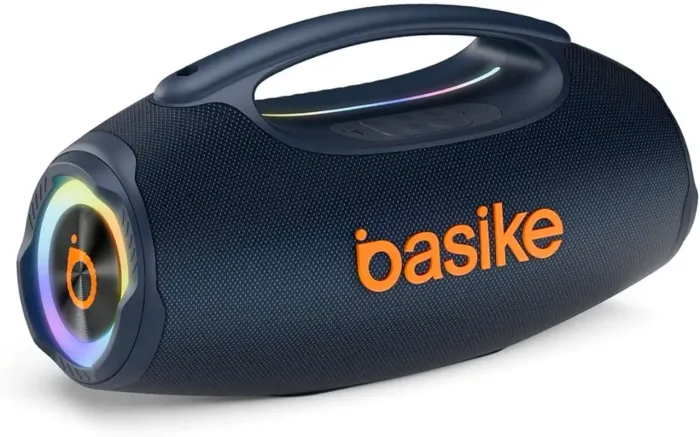 Caixa de som Boombox Basike RAD-337<br> Caixa de Som Bluetooth Portátil  120W RMS