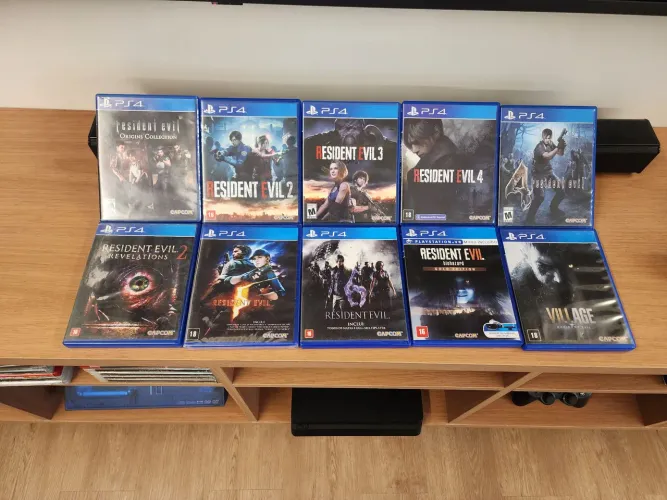 Coleção Resident Evil Ps4/Ps5