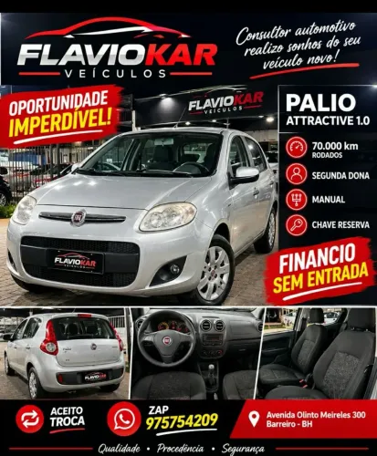 Fiat Palio Attractive 1.0 EVO Fire Flex 8V 5P 2013