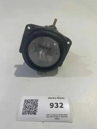 Farol De Milha Grand Siena Idea Adventure Le Original Usado Preto