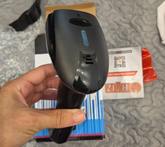 Leitor de Cod de barras e QR code sem fio