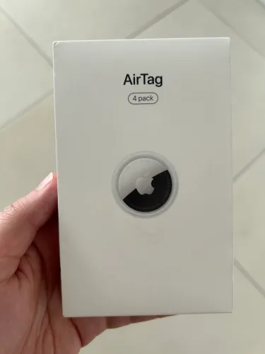 AirTag Apple Original - Kit com 4 Unidades (Lacrado)