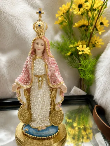 Nossa Senhora das Graças das Medalhas Milagrosas peça de fé e devoção