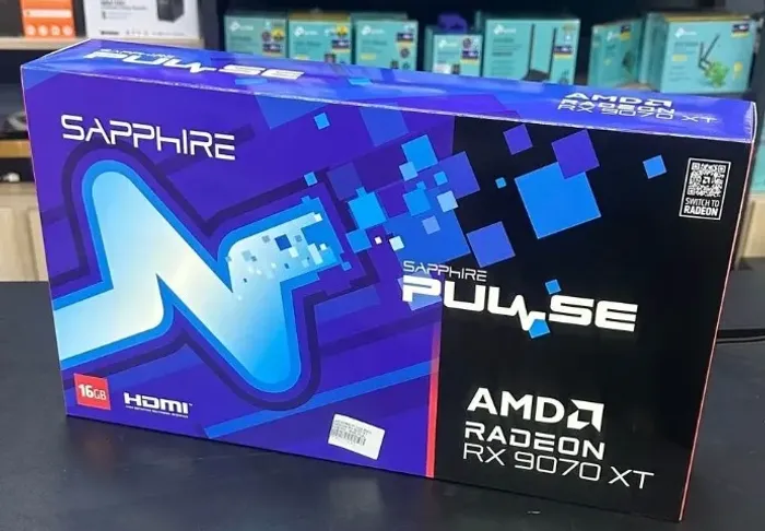 SAPHIRE PULSE 9070 XT 16GB GDDR6 NOVA + NF+GARANTIA! IGUAL 5070TI 4080S MONSTRA! CHAMA!