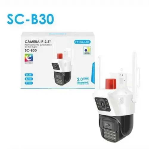 Lacrada Câmera de Rastreamento Automático com Luz Dupla IP 2.5? IT-BLUE SC-B30