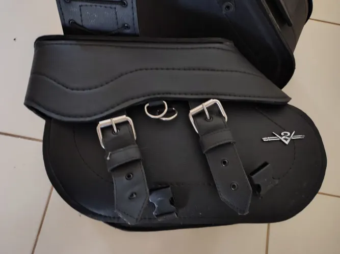 Alforge de couro moto V2