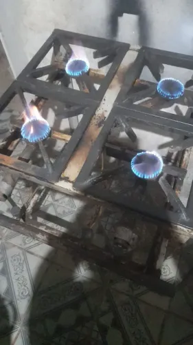 Fogao industrial