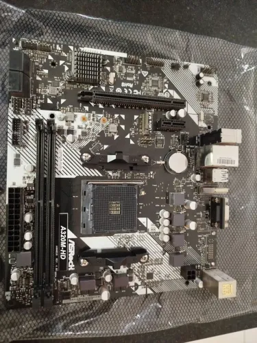 Placa mãe am4- A320 ASROCK - APENAS TETIRADA EM MAOS