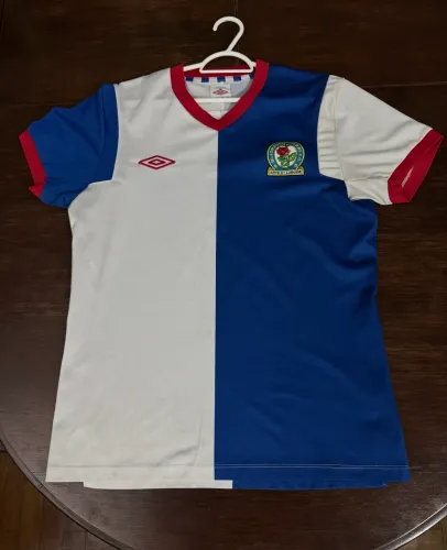 Camisa rara do Blackburn da Inglaterra