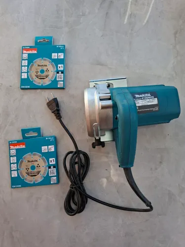 Serra Mármore Makita 4100NH3 220V + 2 Discos Makita