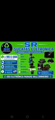 Compramos sucatas de informática. 