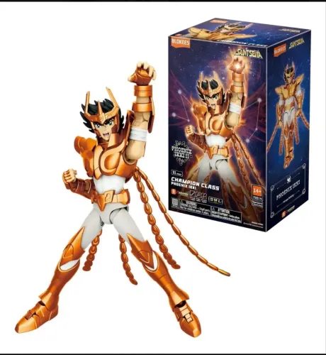 blokees champion class cavaleiros do zodíaco ikki seiya shiryu