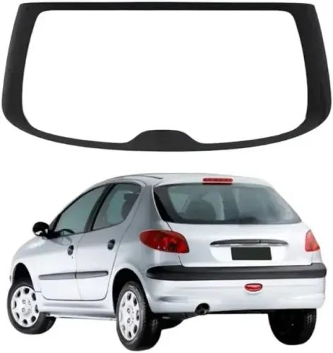 Parabrisa traseiro original Peugeot 206 207