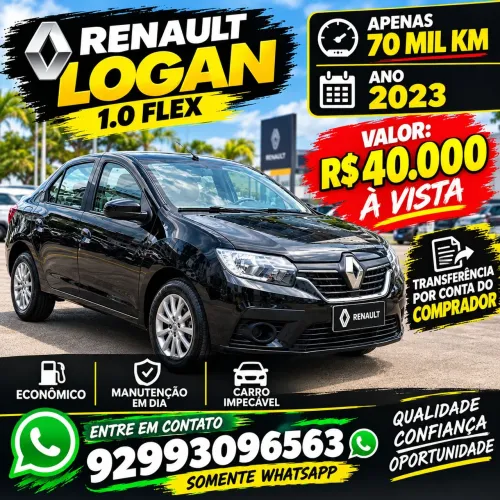 Renault Logan Zen Flex 1.0 12V 4P Mec. 2021