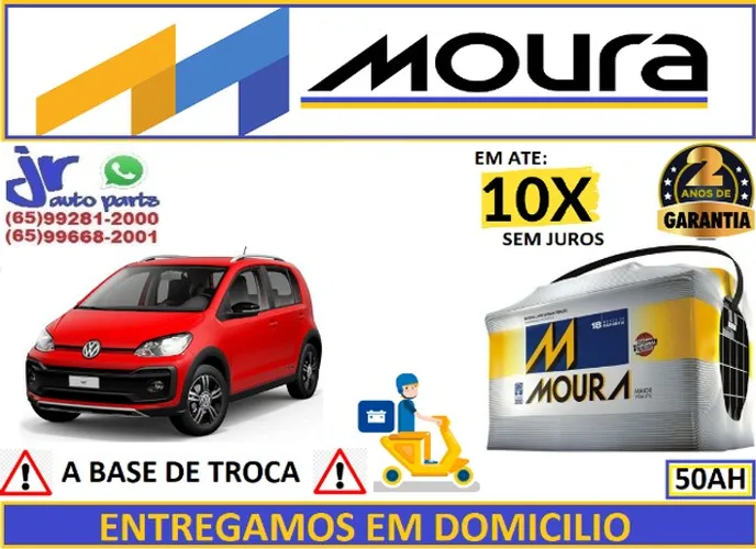 Bateria Moura Vw UP 50Ah 12v